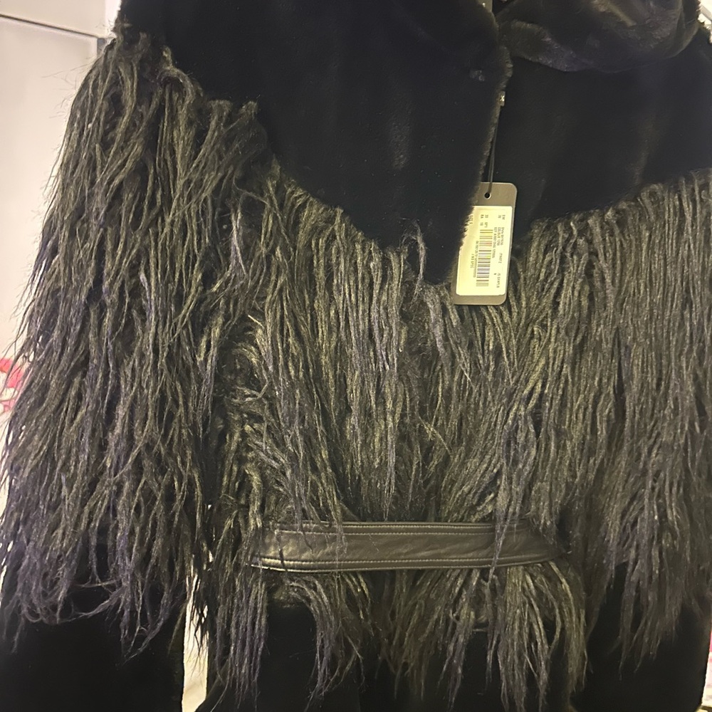Armani Exchange Fur Jacket US S